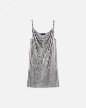 Versace Cocktail Dress - Gray