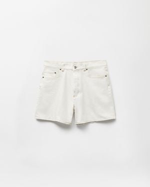 Versace Denim Shorts - White