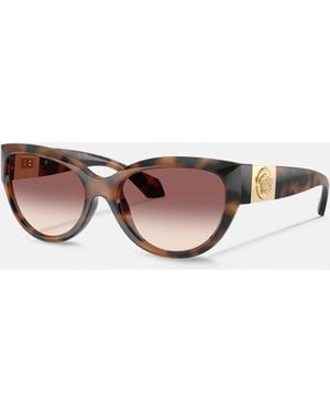 Versace Vance Cat-Eye Sunglasses - White