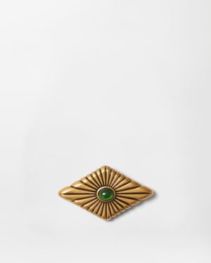 Versace Circe Brooch - Metallic