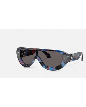 Versace Peggy Mask Sunglasses - White
