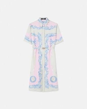 Versace Silk Dress - White
