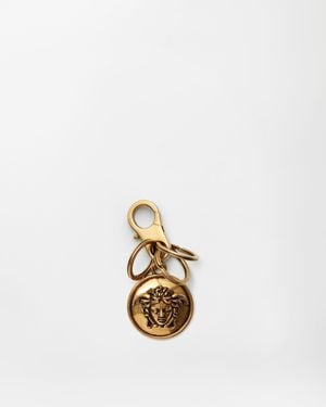 Versace Llavero Medusa - Blanco