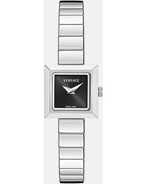 Versace Reloj V-Square Petite - Blanco