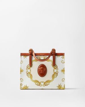 Versace Rivière Shopper - Bianco