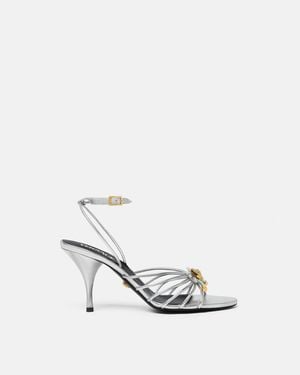 Versace Heeled Sandals - White