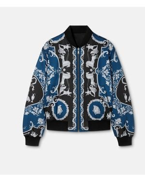Versace Nylon Sports Jacket - Blue