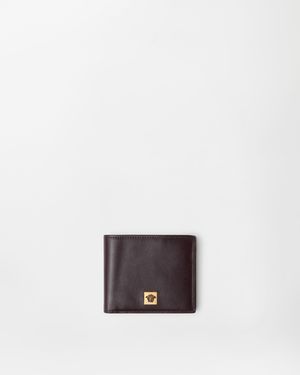 Versace Severine Leather Wallet - White