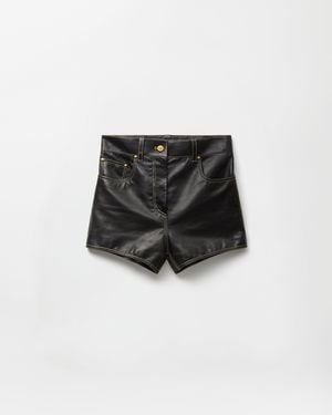 Versace Nappa Shorts - Black