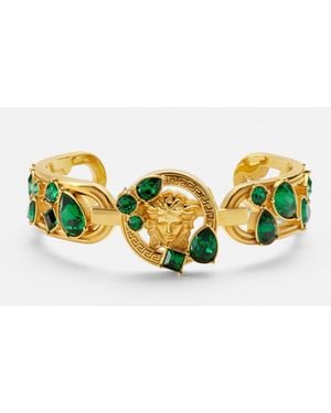Versace Medusa '95 Kristall-Armreif - Weiß