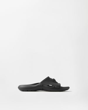 Versace Nettuno Rubber Slides - White