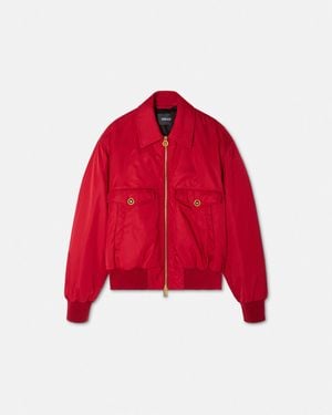 Versace Medusa Biggie Blouson Jacket - Red