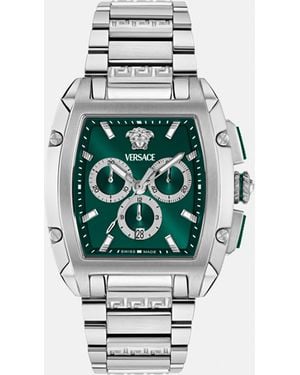 Versace V-Dominus Chrono Watch - White