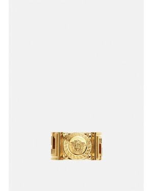 Versace Anello Greca - Metallizzato
