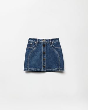 Versace Minigonna - Blu