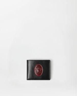 Versace Roomy Leather Wallet - White
