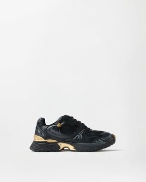 Versace Icaro Leather Trainers - White