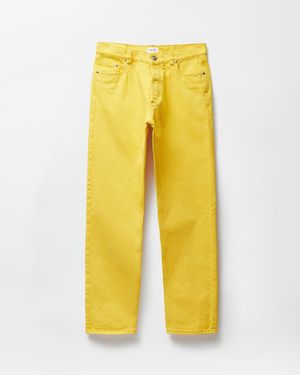 Versace Straight Jeans - Yellow