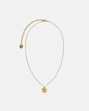Versace Medusa Barocco Necklace - White
