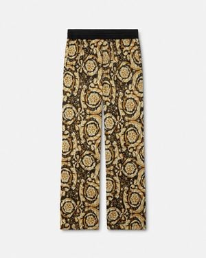 Versace Joggers Jacquard Barocco - Metallizzato
