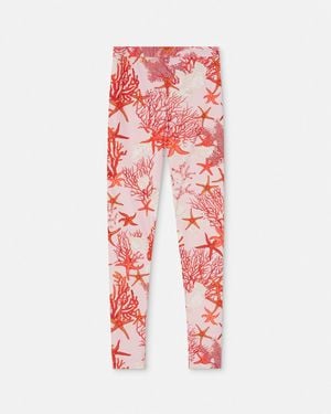 Versace Barocco Sea Leggings - Red