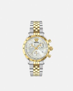 Versace Armbanduhr Hellenyium Chrono Petite - Mettallic