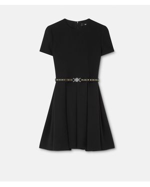 Versace Miniabito Svasato - Nero