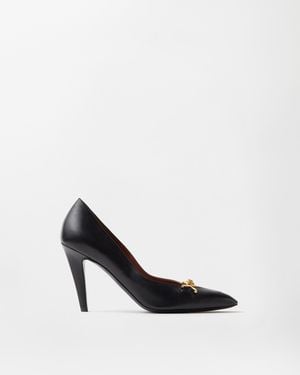 Versace Clelia Nappa Pumps 90 Mm - White