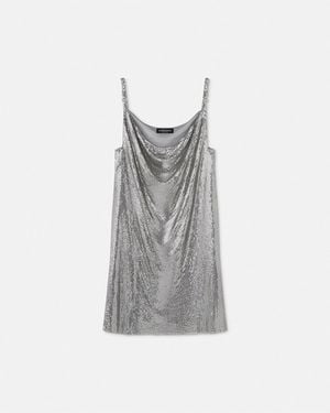 Versace Cocktail Dress - Gray