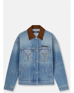 Versace Denim Trucker Jacket - Blue