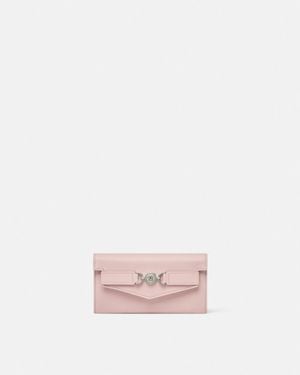 Versace Medusa '95 Long Wallet - Pink