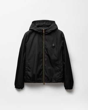 Versace Blusón Técnico De Sarga - Negro