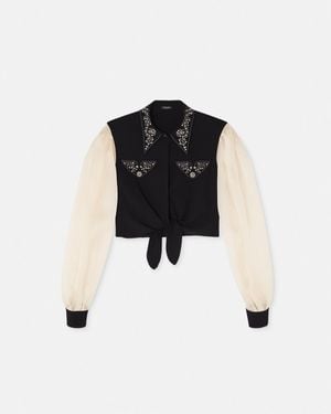 Versace Camicia Corta - Nero