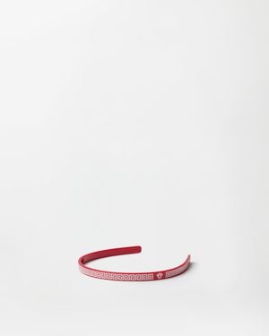 Versace Plex Headband - White