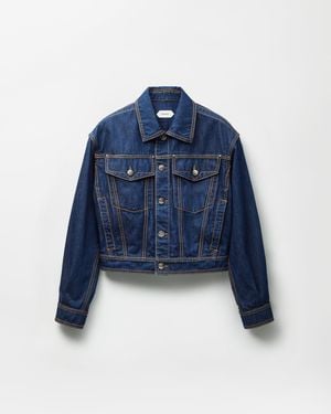 Versace Denim Blouson - Blue