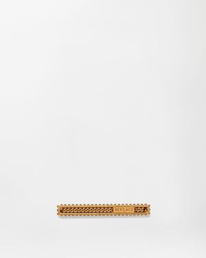 Versace Axis Tie Pin - White
