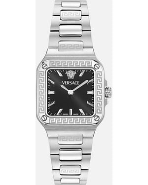 Versace Greca Edge Watch - White