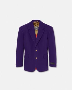 Versace Blazer Monopetto - Viola