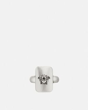 Versace Medusa Ring - White