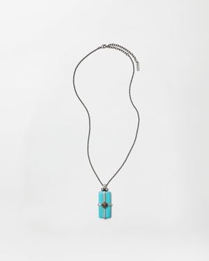 Versace Aura Collar - Azul