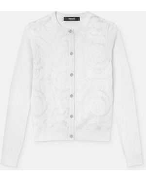 Versace Cardigan - Bianco