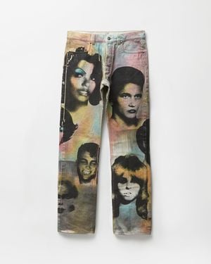Versace Printed Regular Jeans - Multicolour