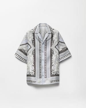 Versace Camicia Regular - Grigio