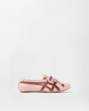 Versace Tai-Chi Sakura Nappa Trainers - Pink