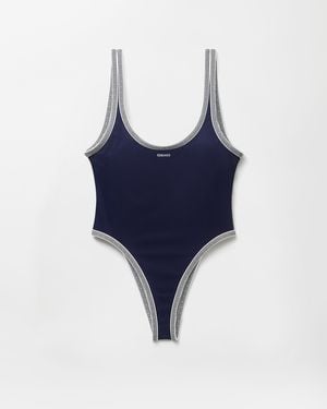 Versace One-Piece Swimsuit - Blue