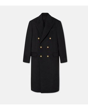 Versace Caban De Lana - Negro