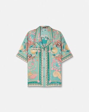 Versace Silk Shirt - Green