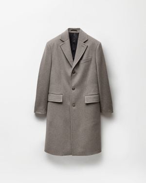 Versace Cashmere Coat - Gray