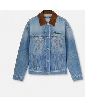 Versace Denim Trucker Jacket - Blue