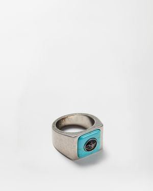 Versace Aura-Ring - Weiß
